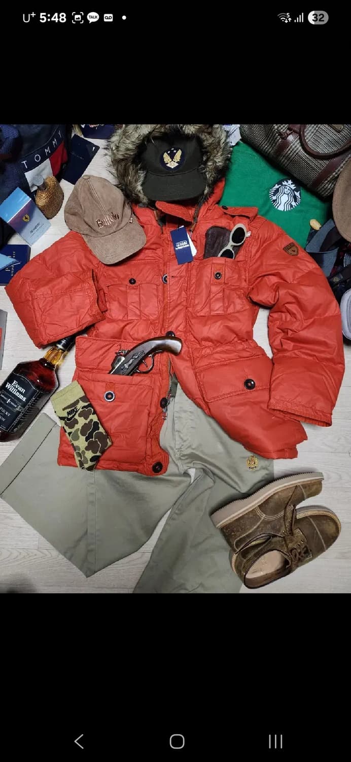 (새상품)POLO RALPH LAUREN 헤비다운 패딩 대장 파카 상품이미지6