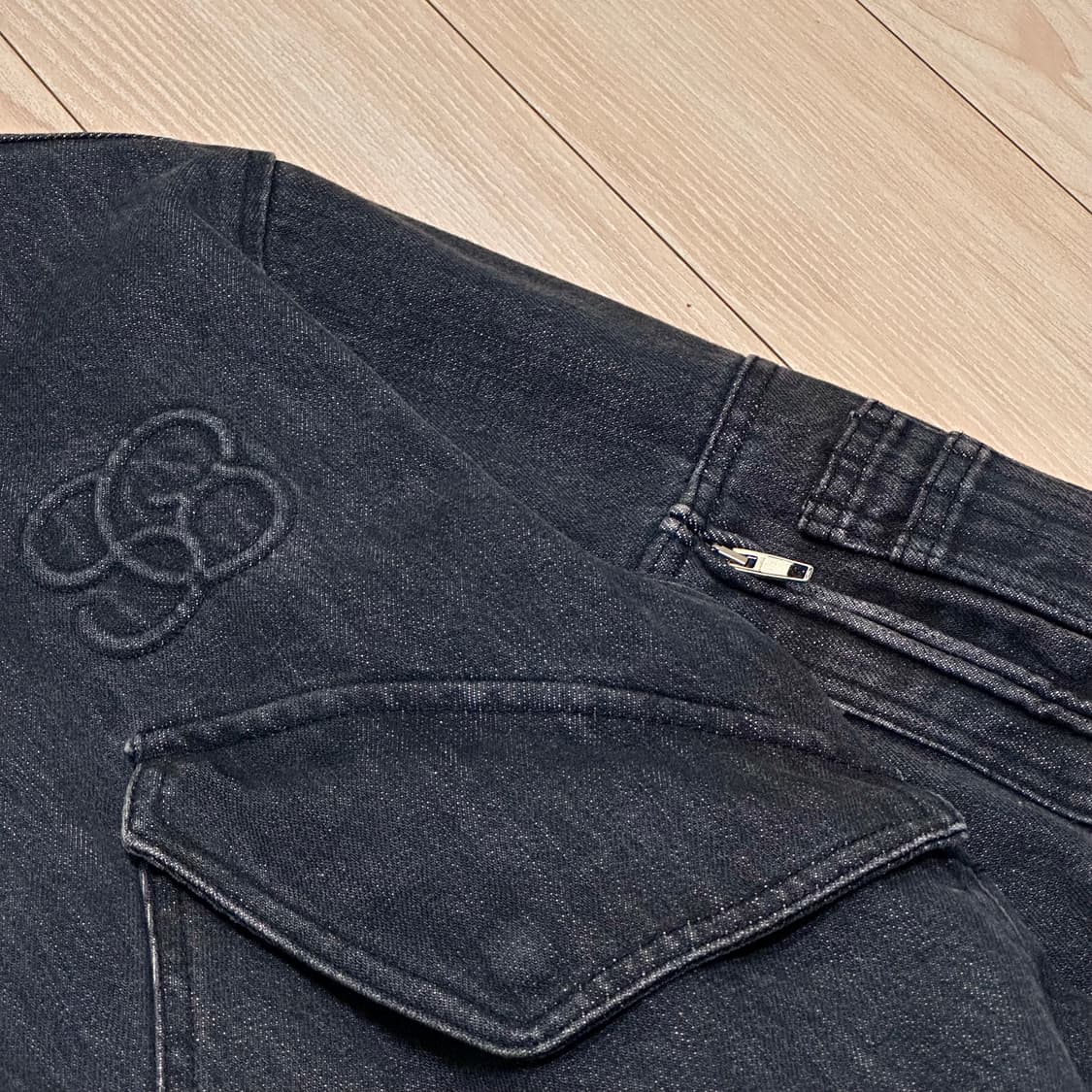 스테판 쿡 22aw 데님 봄버 자켓  상품이미지3