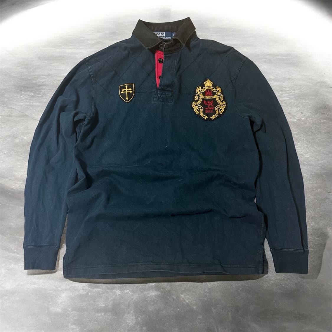 폴로 랄프로렌 롱슬리브 럭비티 네이비 상품이미지1