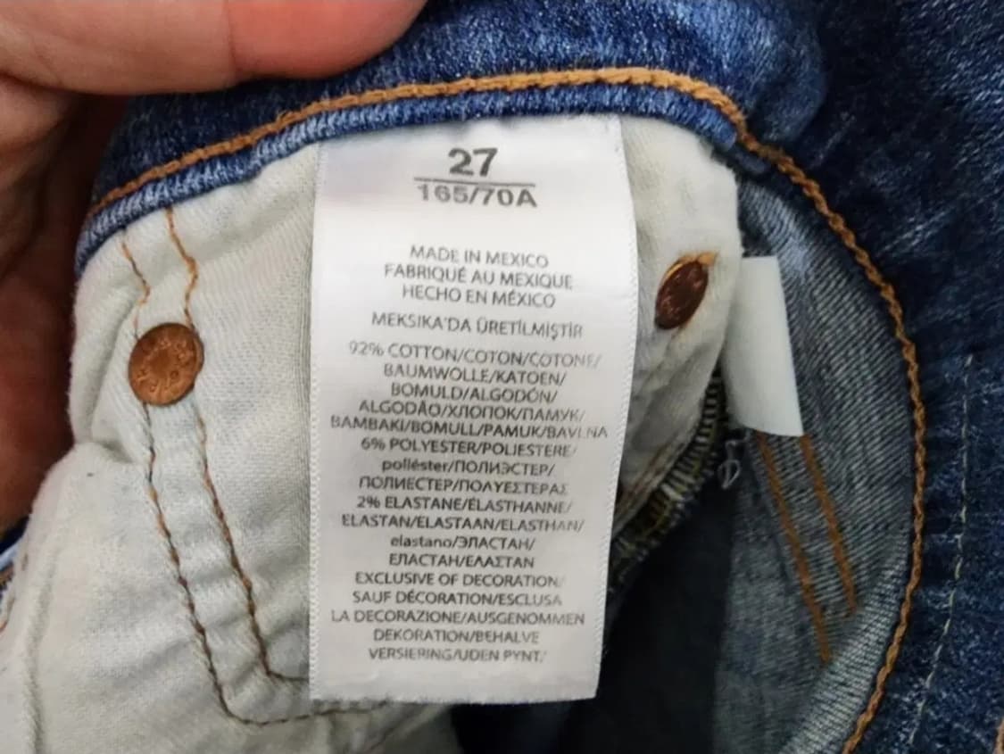 (27)여성 폴로랄프로렌 컷팅 데님 팬츠 상품이미지5