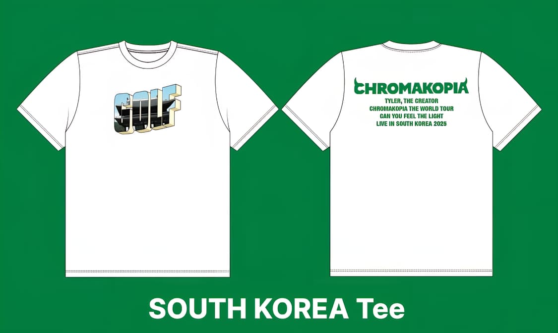 타일러 내한 머천 golfwang 서울 L사이즈 상품이미지1