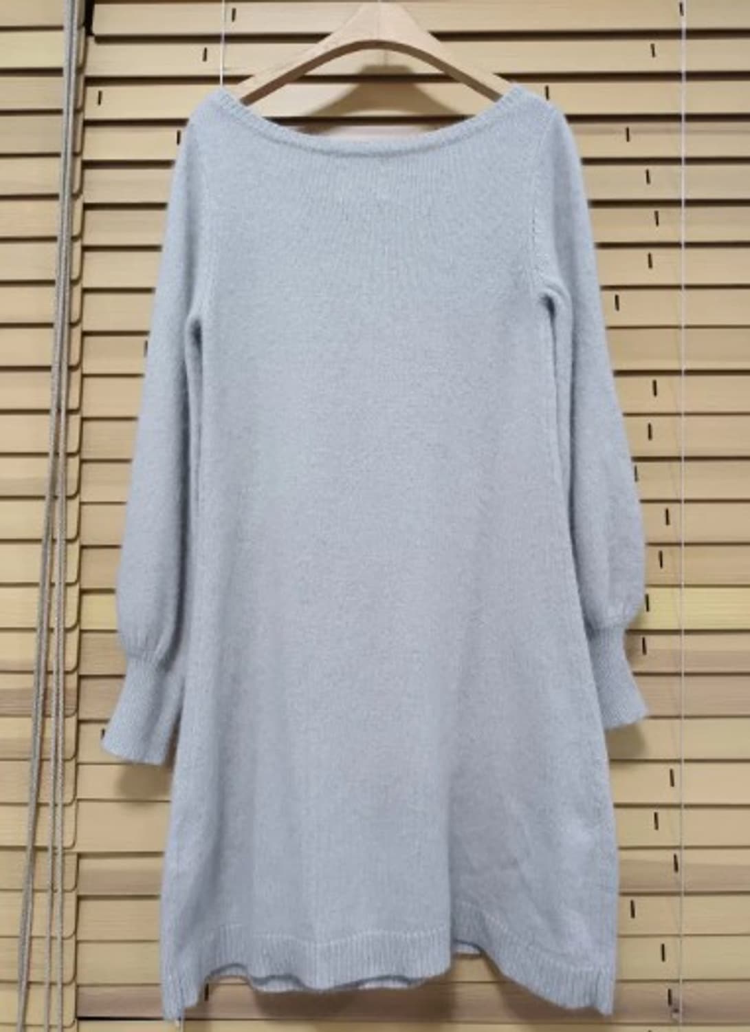 레이빔스 일본 여성 앙고라혼방보트넥니트원피스 free 상품이미지4