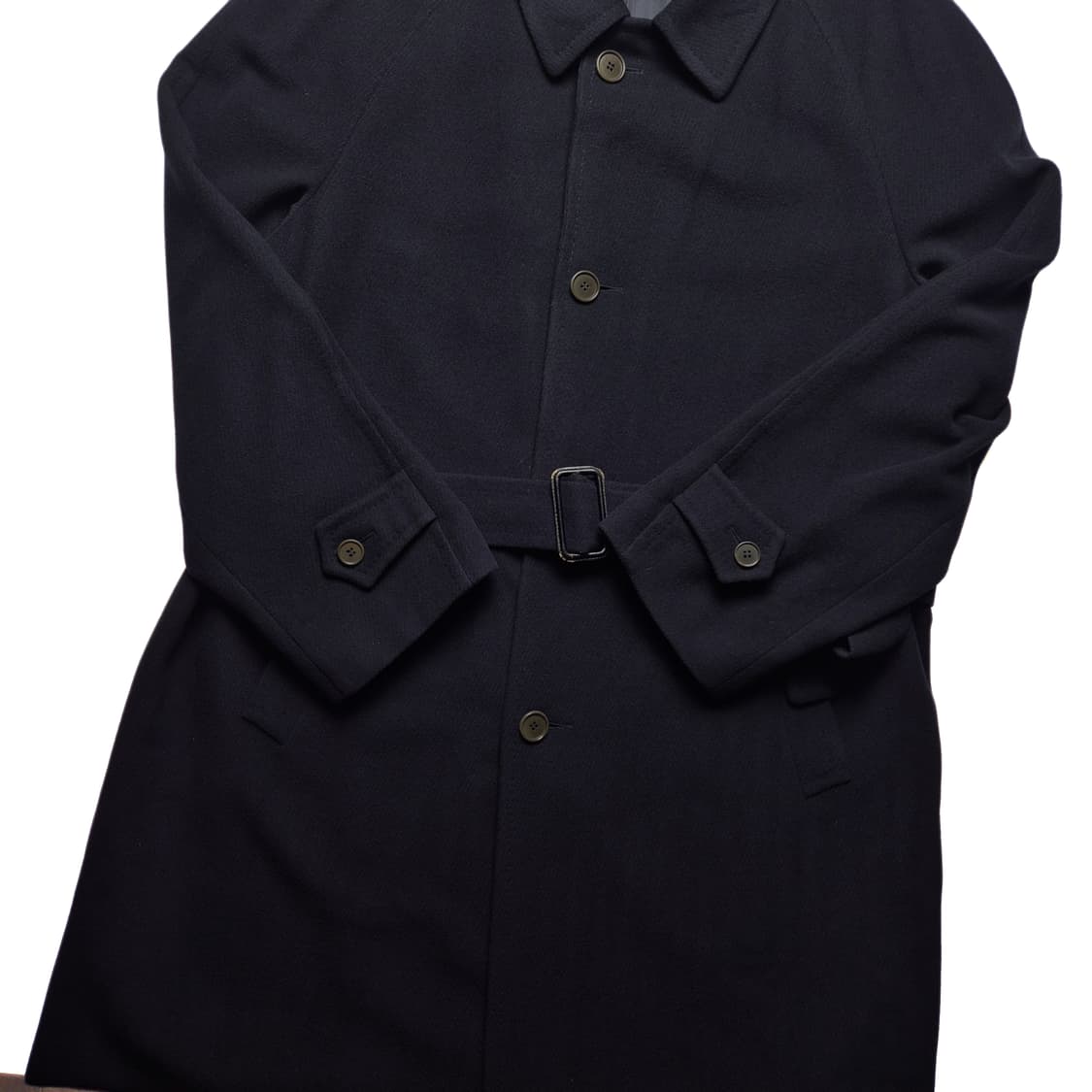 [52] 에르메네질도제냐 97FW 울 벨티드 코트 상품이미지5