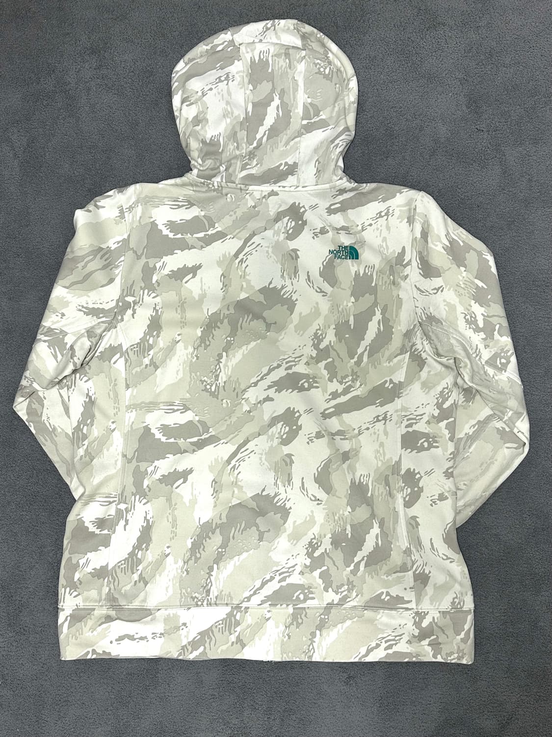 노스페이스 후드집업 화이트 패턴 상품이미지2