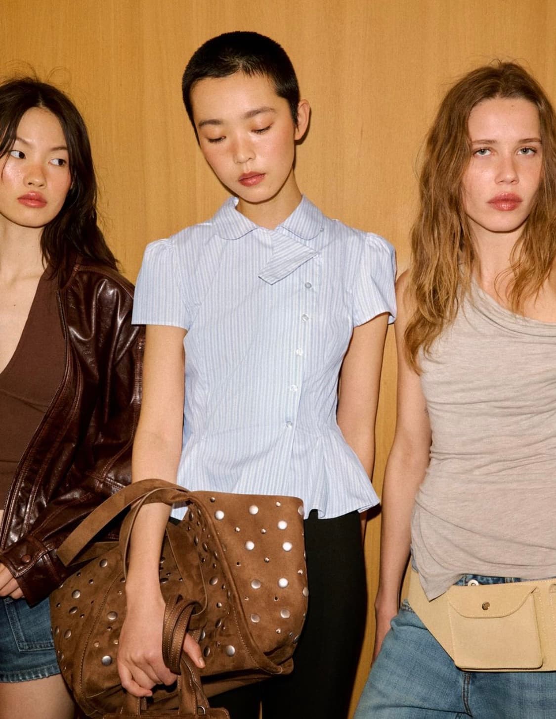 Zara WOMEN 소프트프레쉬골지 나시티 (SLIM FIT) s 상품이미지2