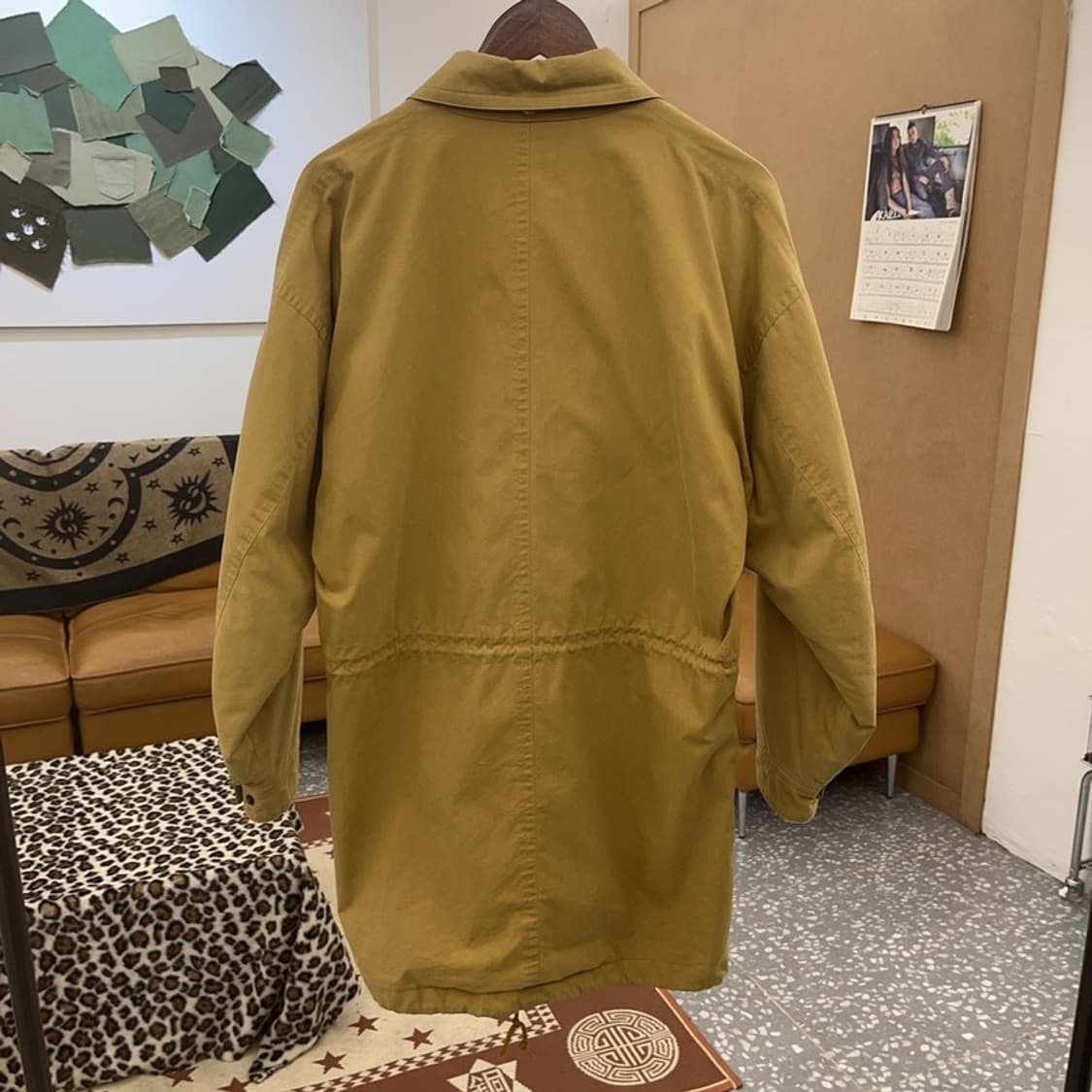 버버리 캐주얼 빈티지 스윙톱 롱 야상 워크 자켓 M C09544 상품이미지4