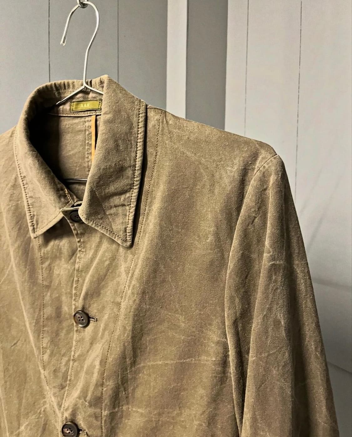 A.A.R yohji design studio 코튼 셔츠 재킷 상품이미지2