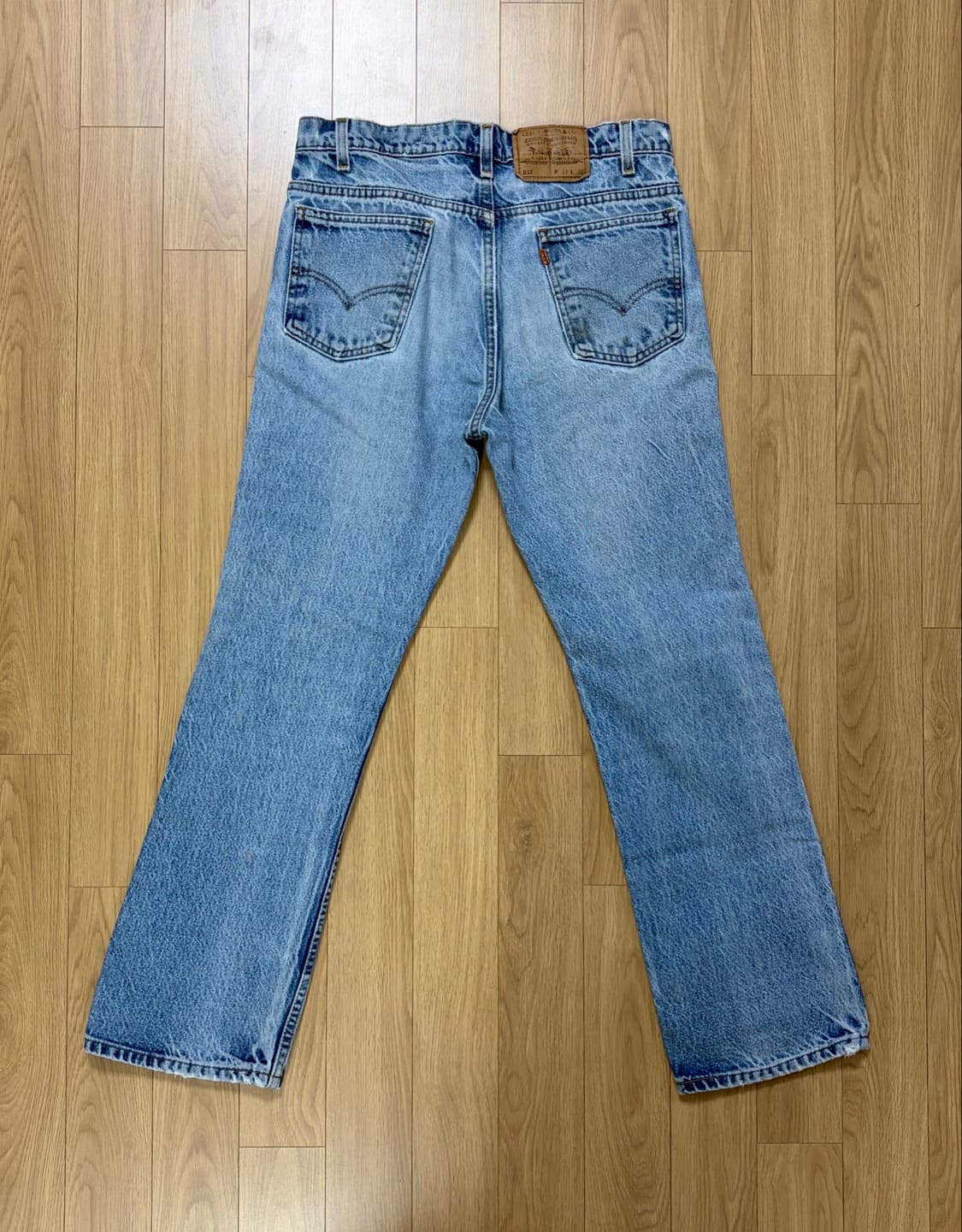 90's USA Made 리바이스 517 오렌지 탭 33/30 상품이미지2