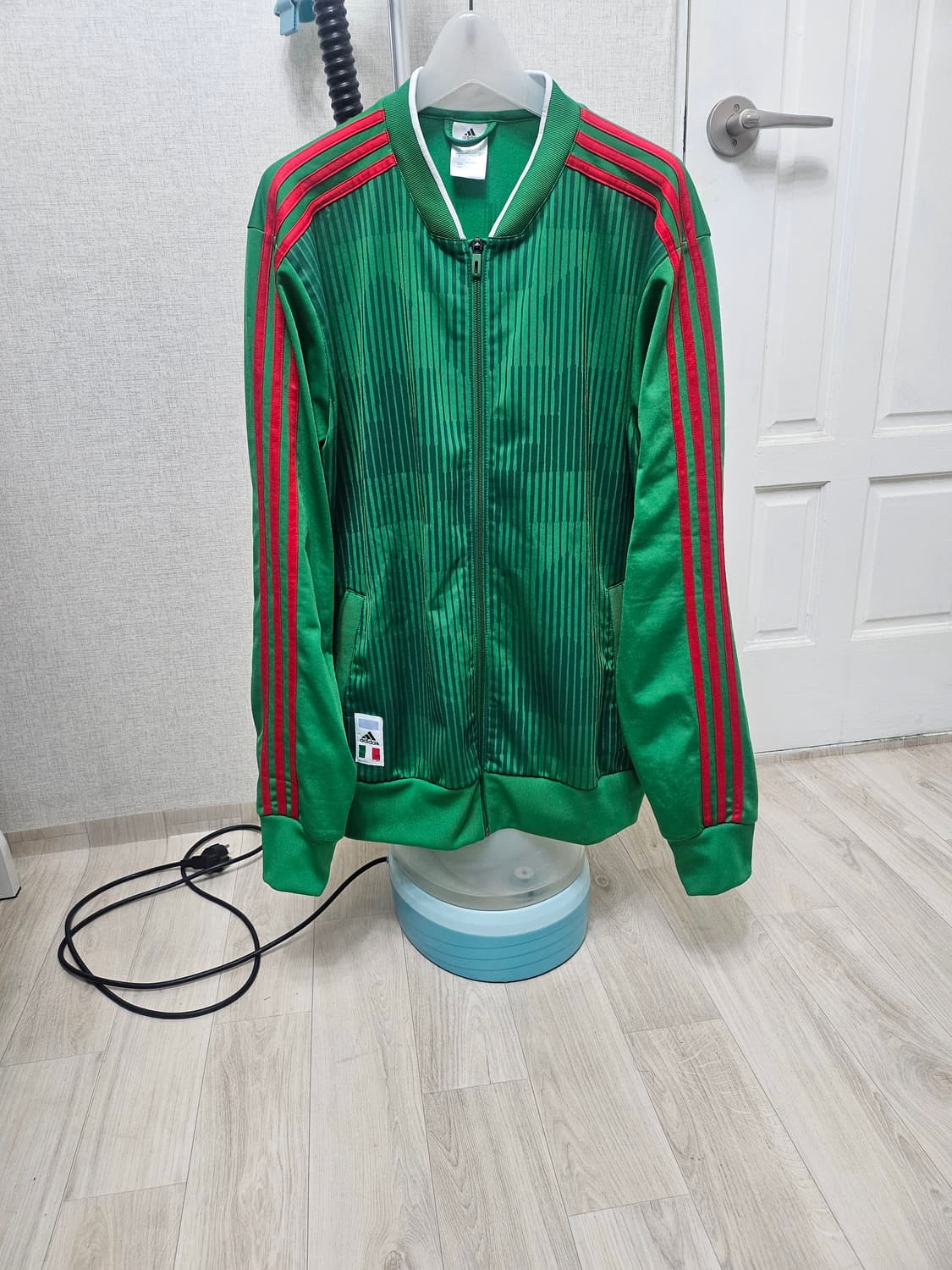 (110)2XL ☆초희귀☆ 아디다스 멕시코 [초빨] 트랙탑져지 상품이미지1