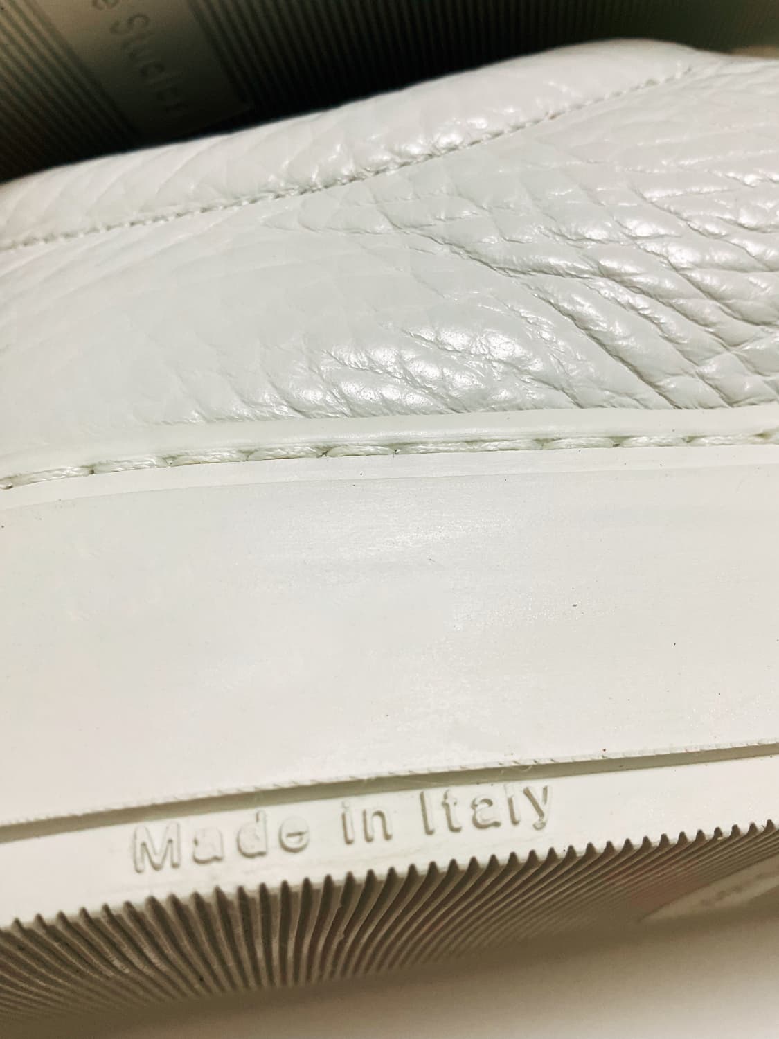 Acne Studios 아크네 레더 스니커즈 정품 새제품38사이즈 상품이미지6