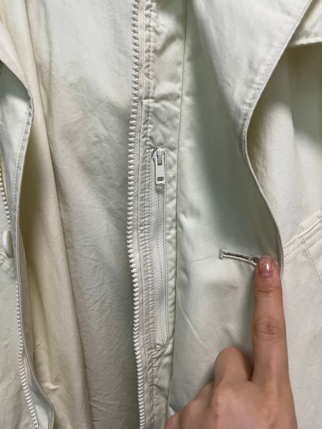 유니클로 U 23SS 릴랙스 자켓 후드 파카 M사이즈 상품이미지9