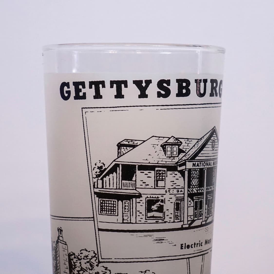 빈티지 소품 State Souvenir 유리컵 상품이미지3