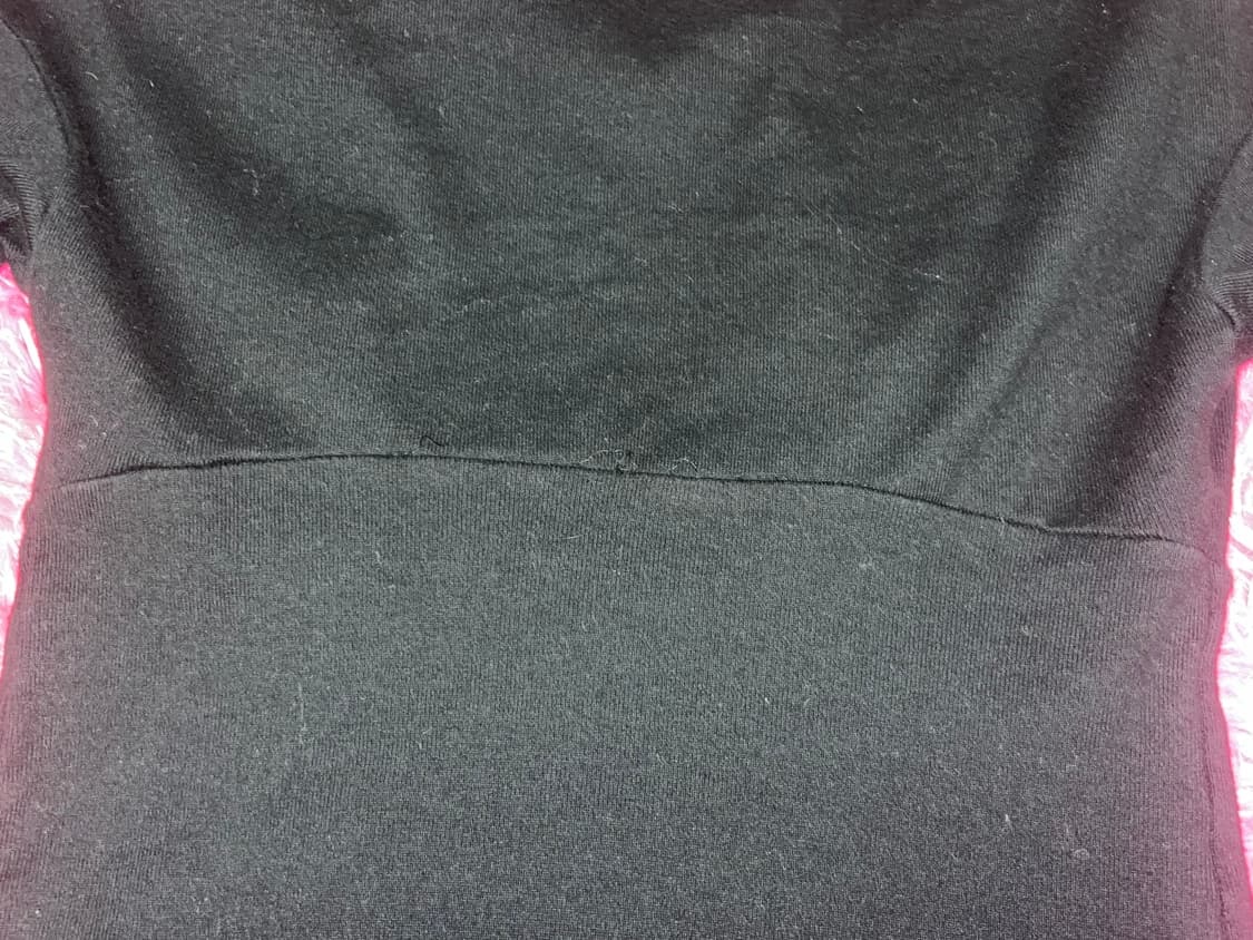 (마지막 가격) 버버리 블루라벨 리본 7부 블랙 롱슬리브 상품이미지3