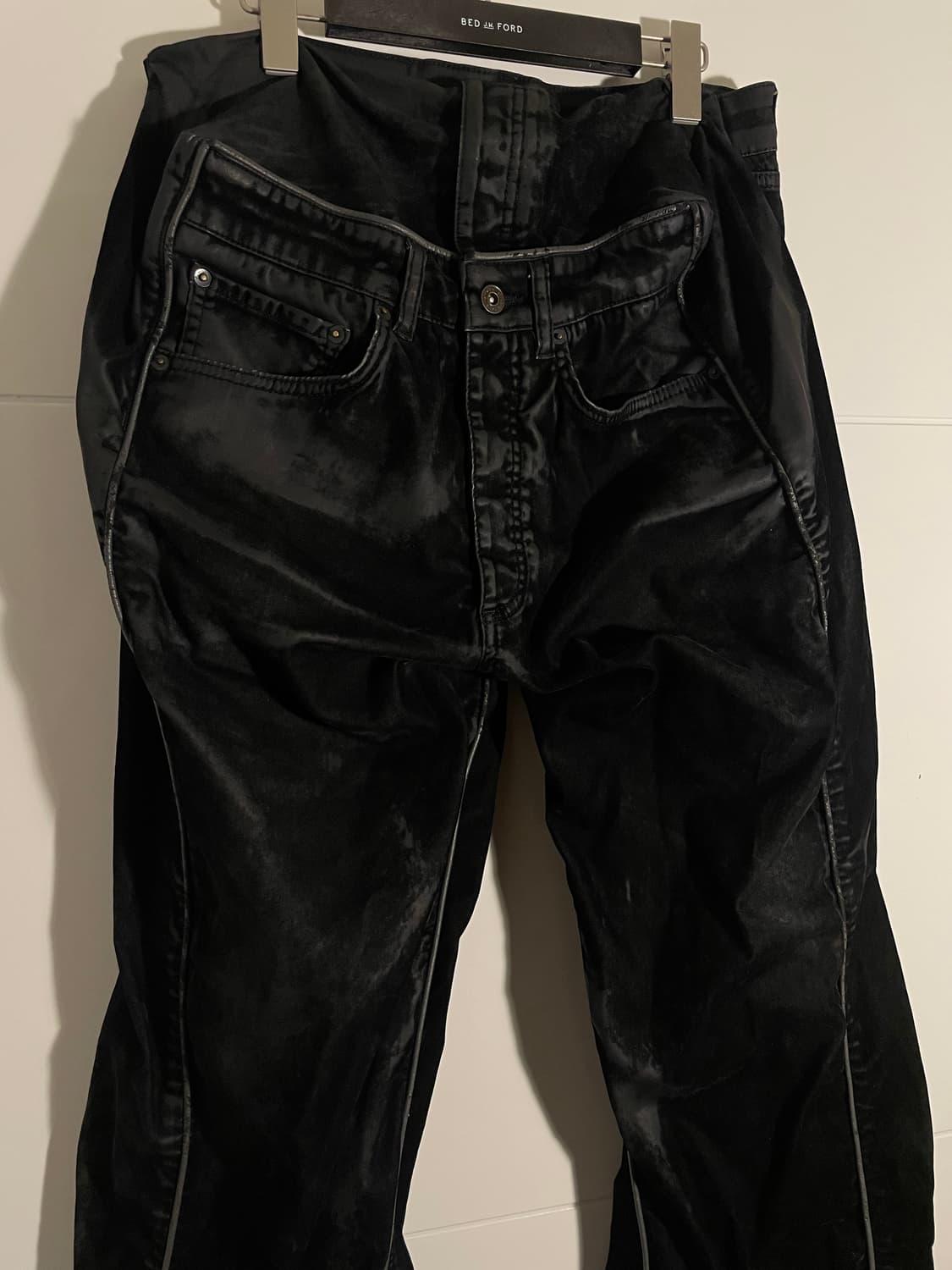 19AW 와이프로젝트 벨벳 팝업진 상품이미지1