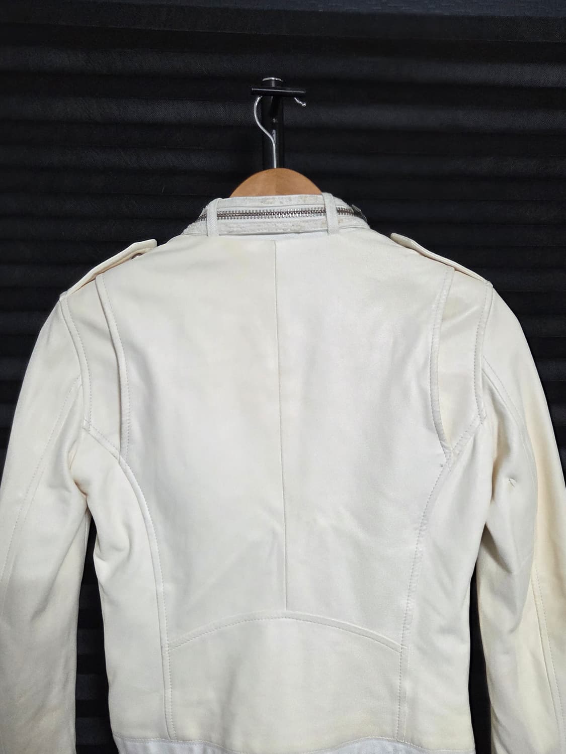 (정품) [이로] 램스킨 빈티지 디스트레스드 라이더 자켓 | 00105 상품이미지6