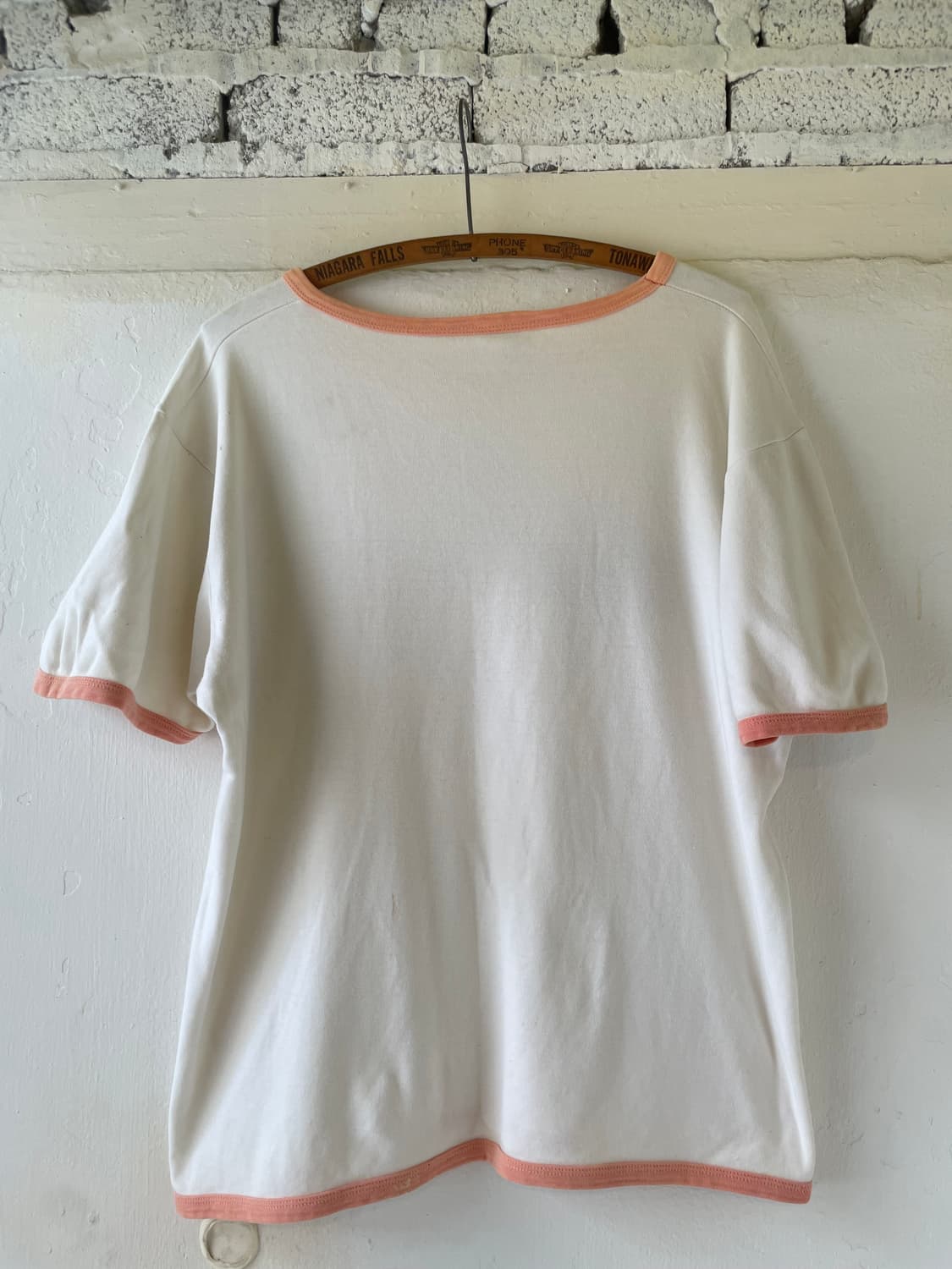1980-90's Vintage MELAQUE Ringer T-shirt 상품이미지7