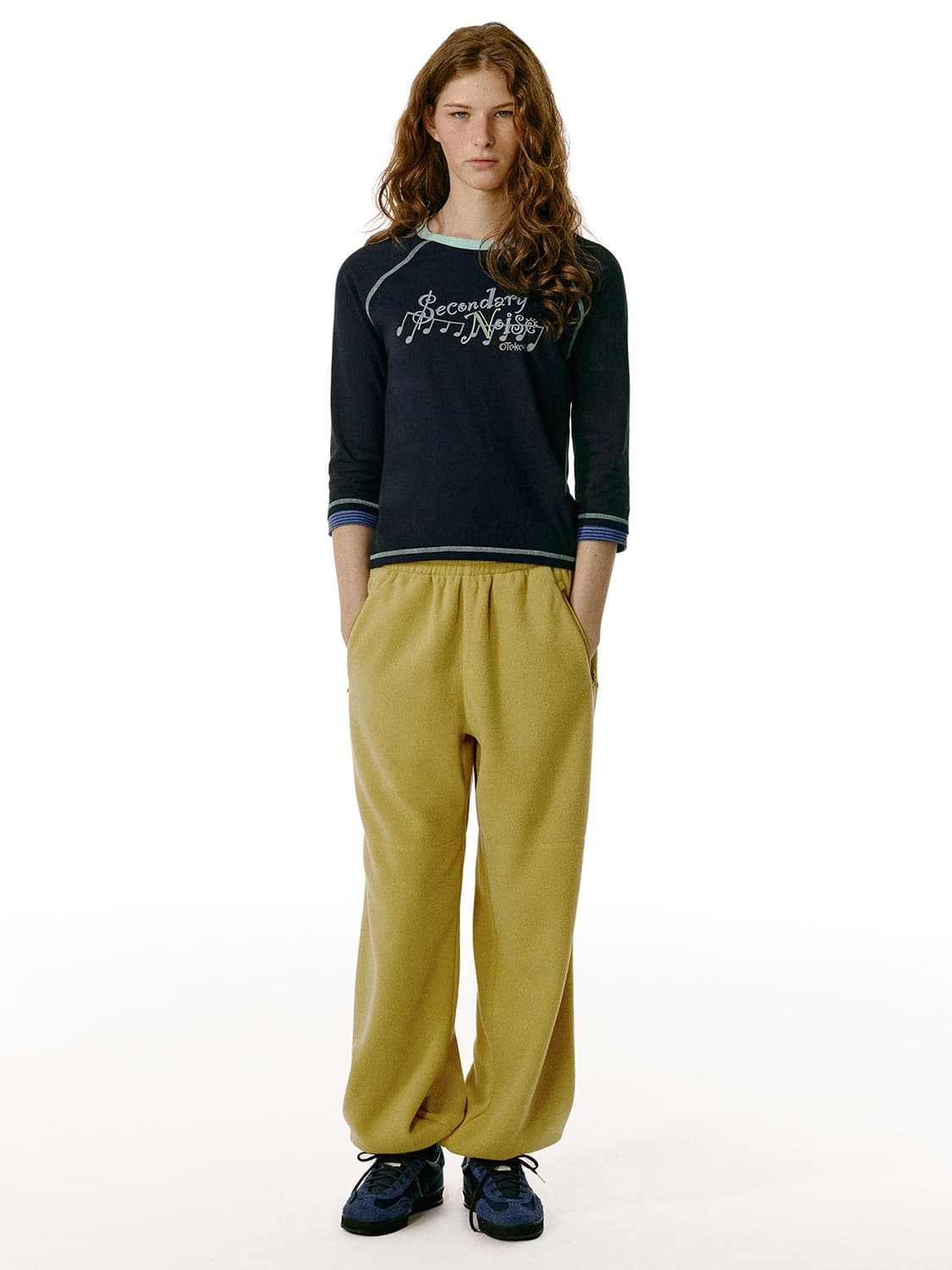 테켓 flow note l/s tee 그린 상품이미지4