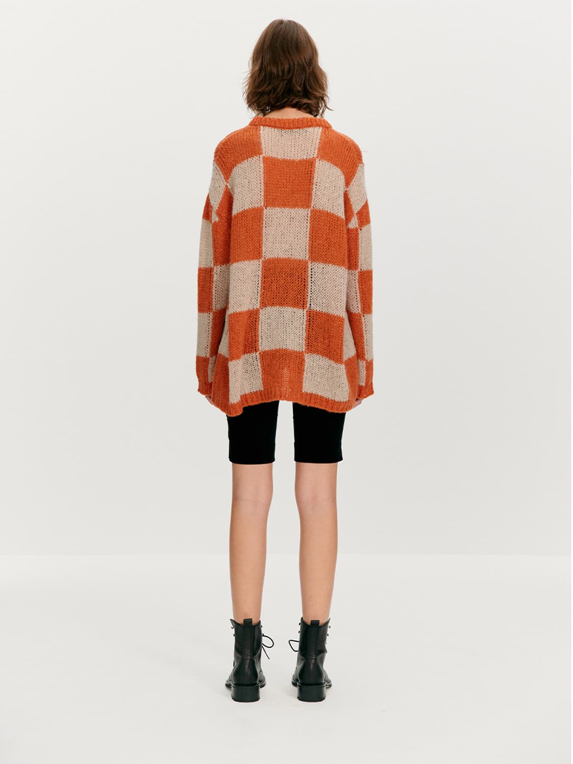 오픈와이와이 더오픈프로덕트 오렌지 니트 상품이미지3