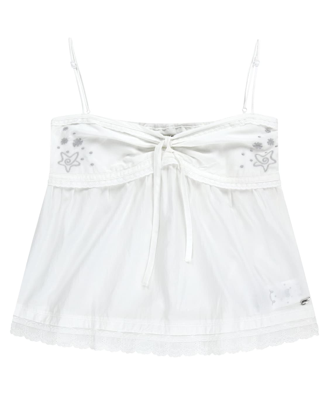 SOLAR STITCH SLEEVELESS WHITE (코이세이오) 상품이미지1