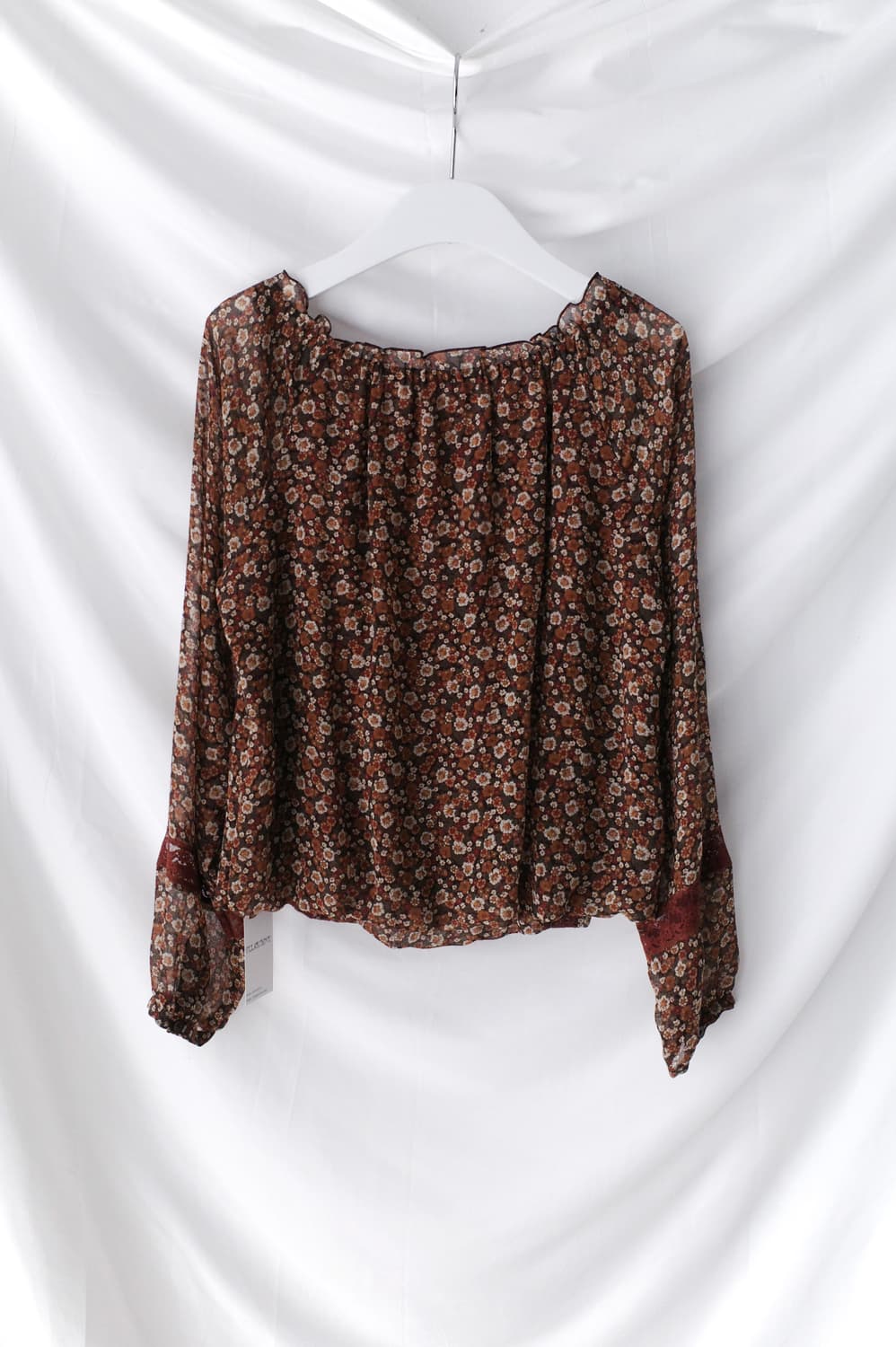 lace flower blouse 상품이미지2