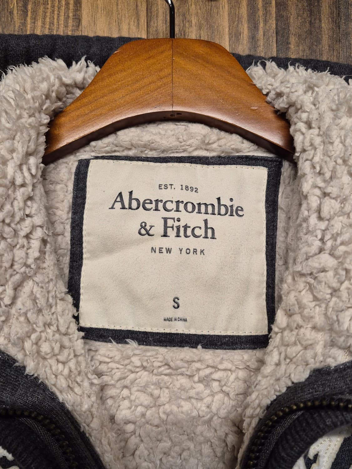ABERCROMBIE GRAY HOODIE ZIPUP  상품이미지6