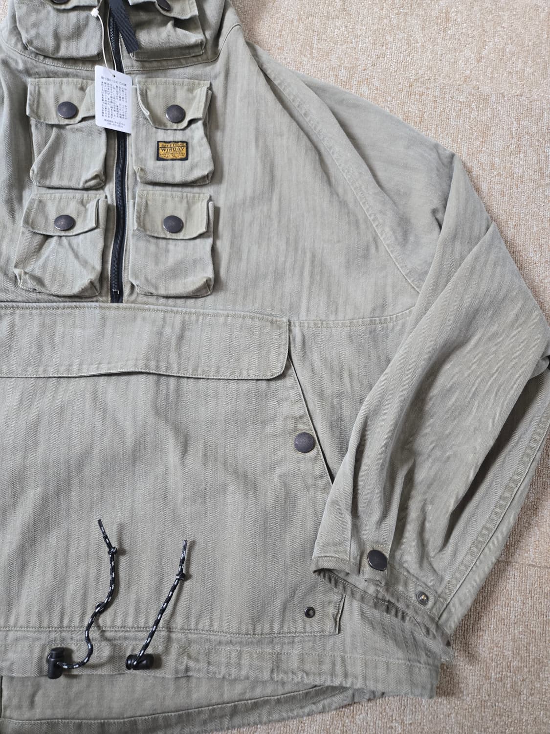 Kapital 헤링본 니켈 아노락  상품이미지4