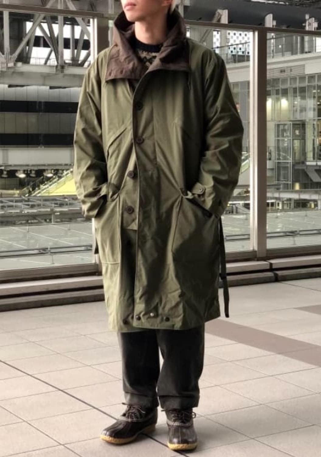 빔즈 플러스 밀리터리 리버시블 파카 상품이미지10