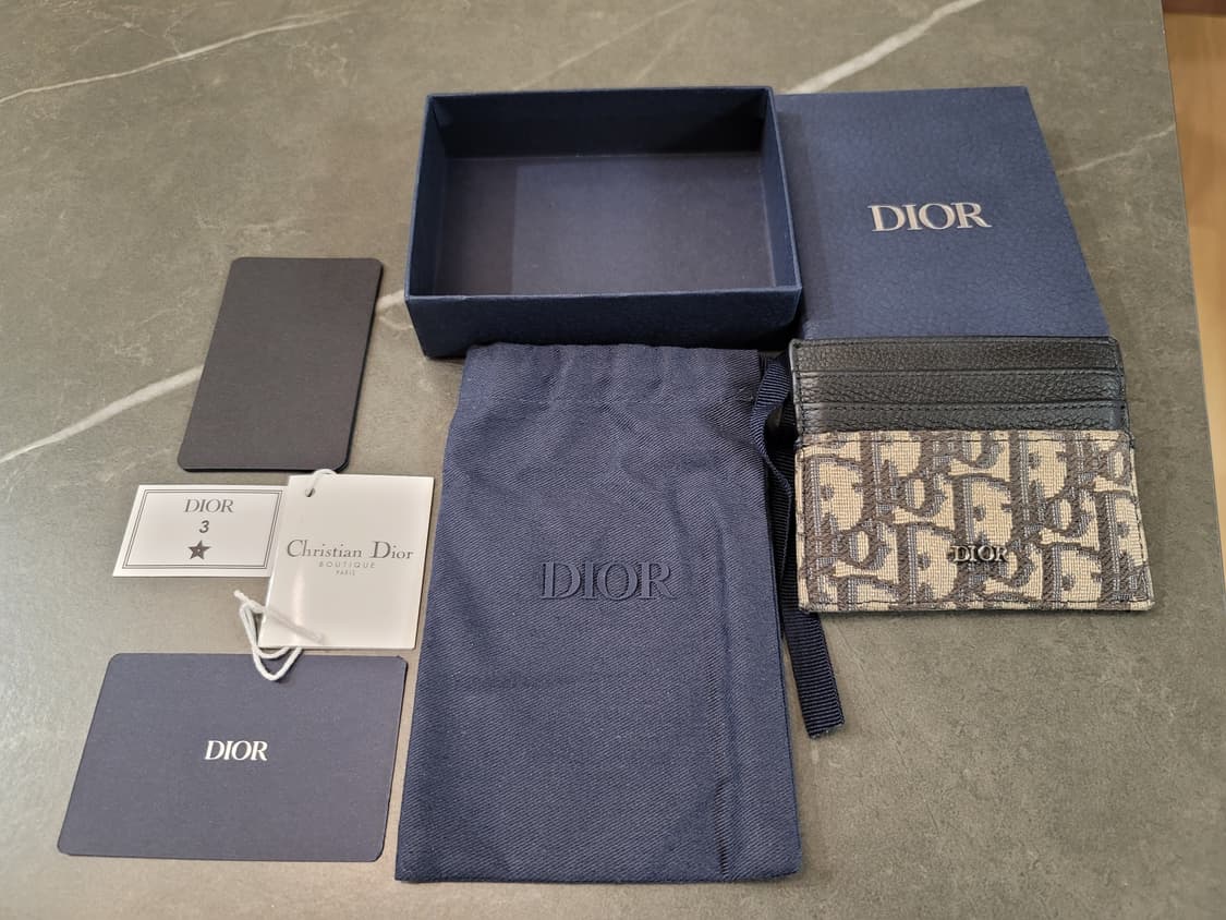 디올 카드지갑 상품이미지1