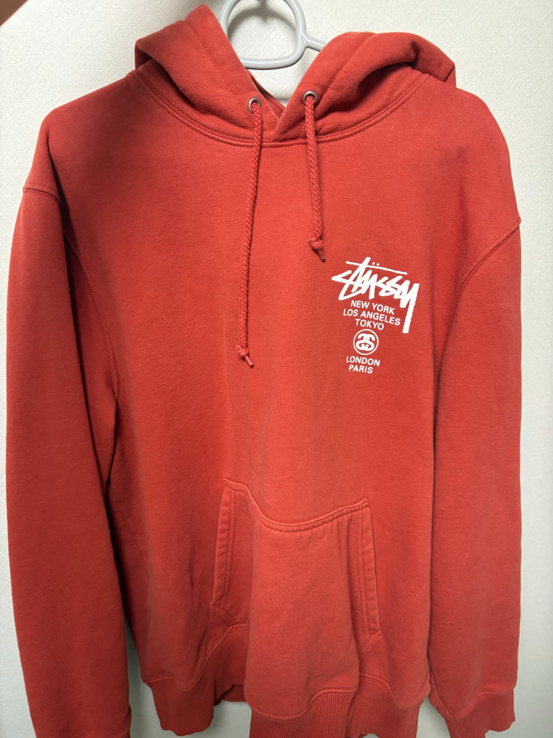 스투시 월드투어 후드티 m 상품이미지1