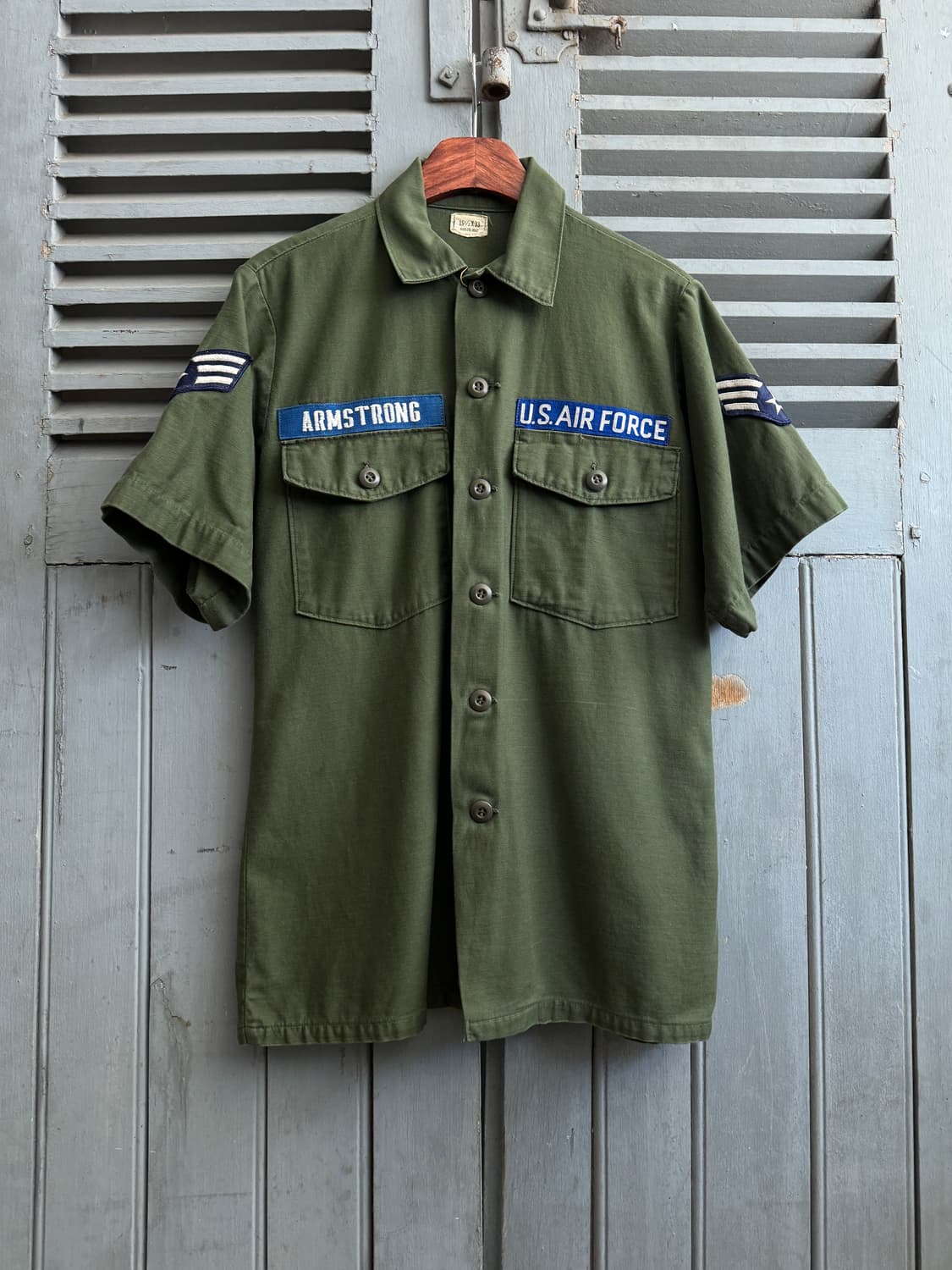 [M]70's 오리지널 미 공군 OG-107 셔츠 상품이미지2