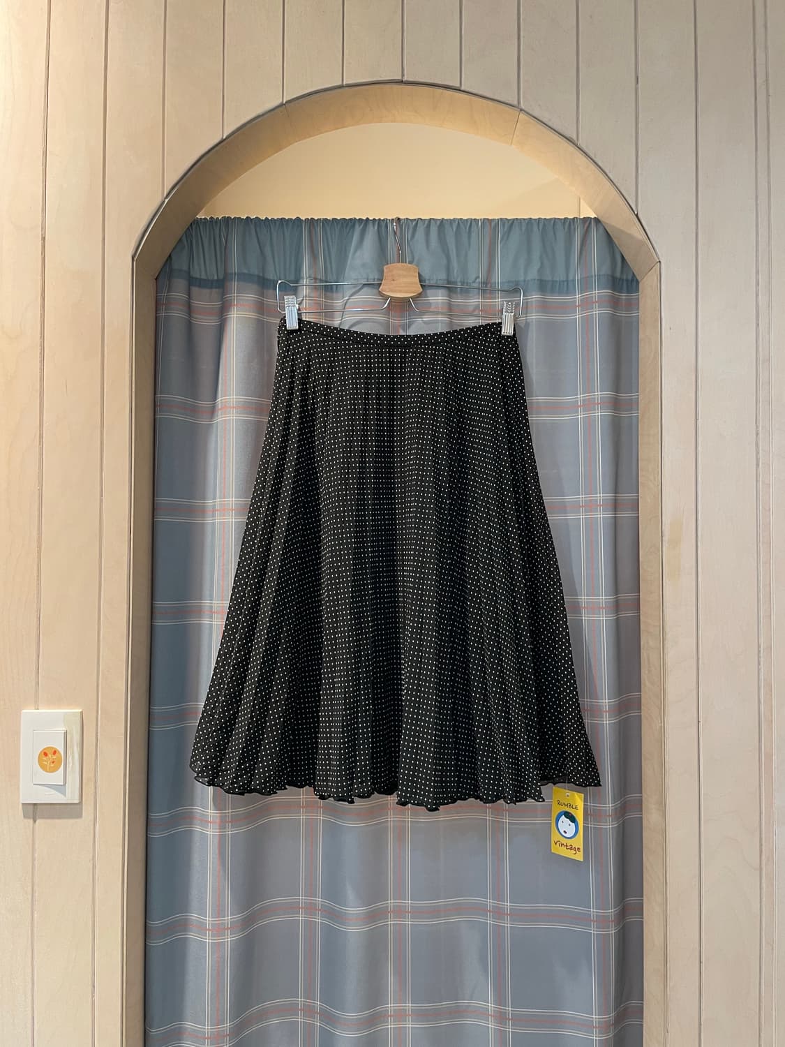 일본빈티지 밑단 레이어스커트 상품이미지6