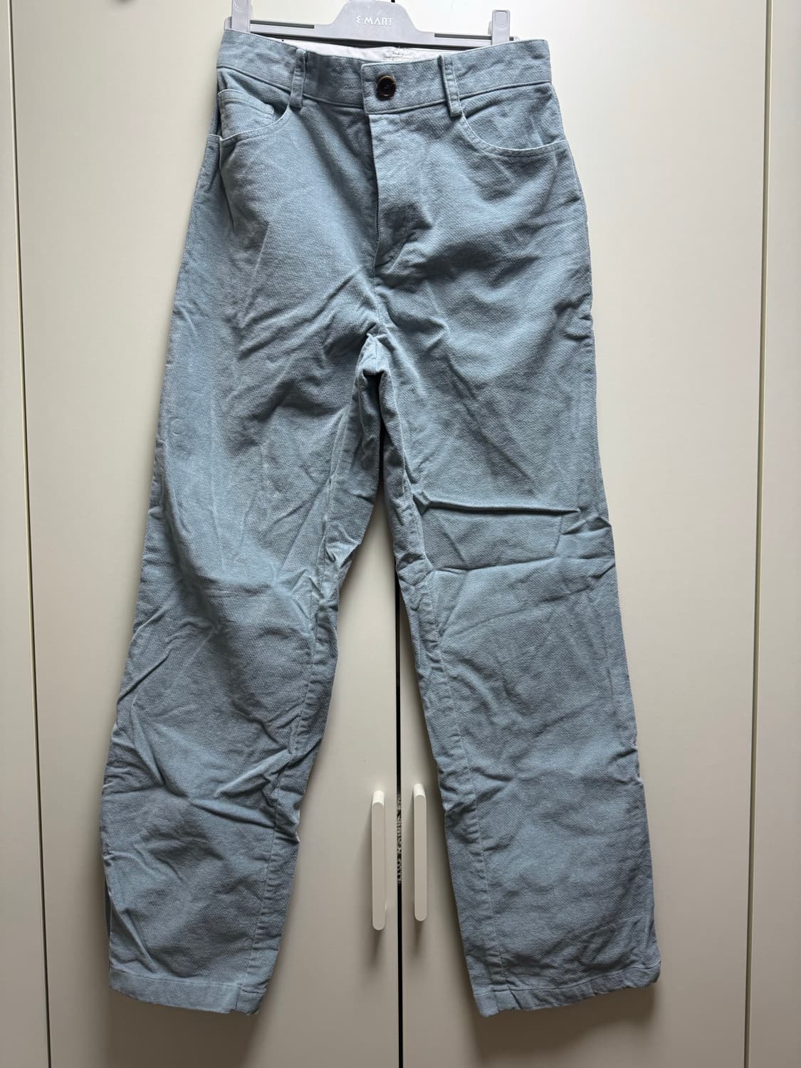 시엔느 Jude Straight Pants (Blue) 상품이미지4