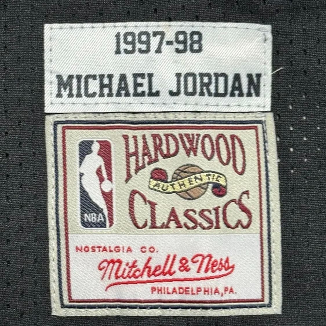NBA 미첼엔네스 조던 블랙 농구 유니폼 상품이미지5