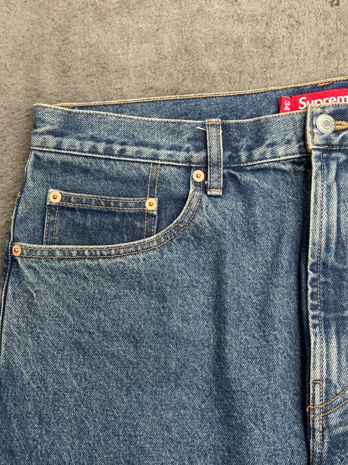 Supreme Baggy Jeans 인디고 34 상품이미지3