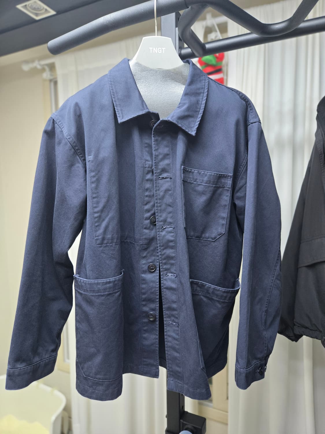 제로라운지 x 티피코(Tipico) 초어 자켓 (네이비) 105 상품이미지2