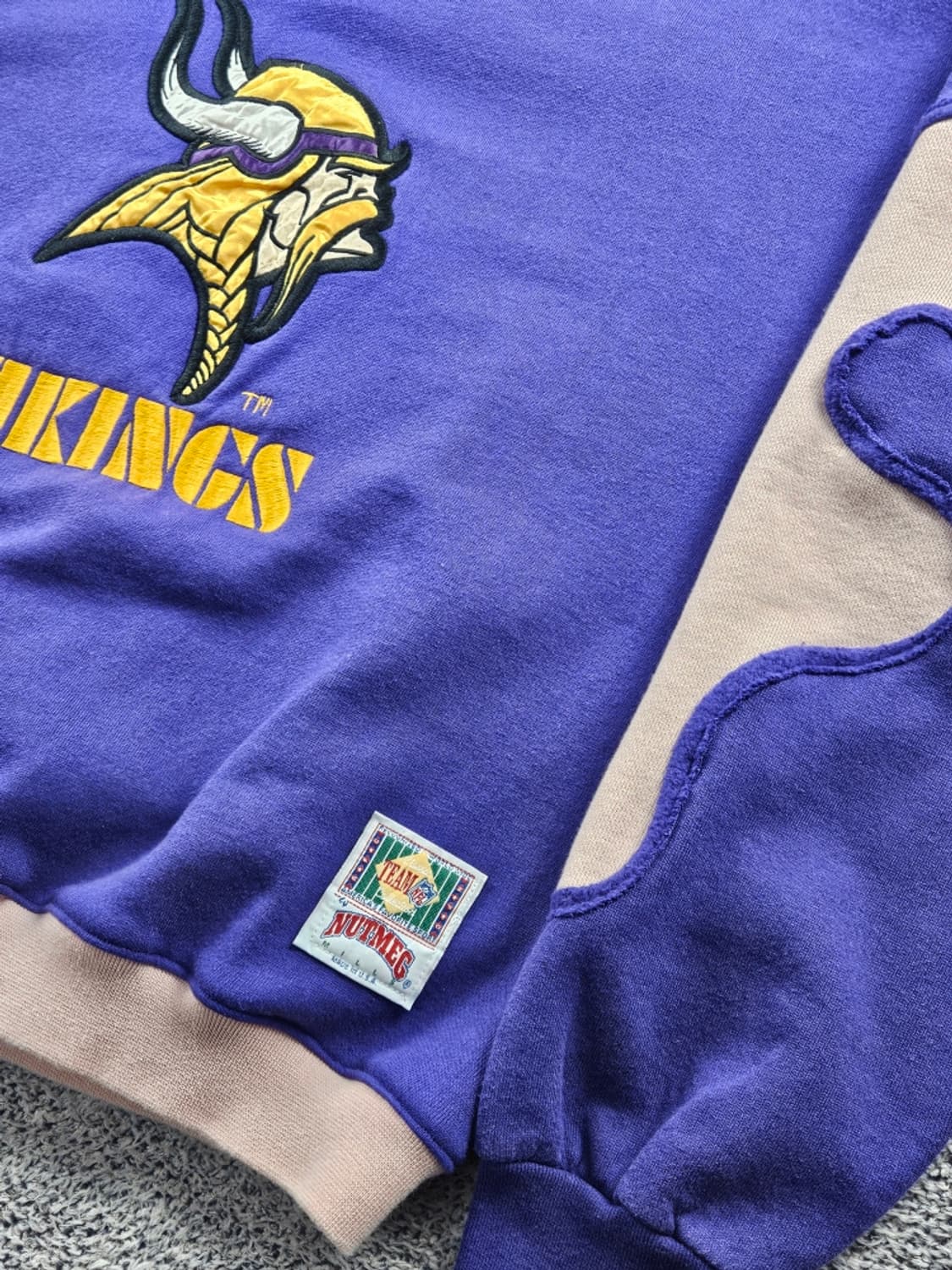 90's USA 넛맥 X 아디다스 커스텀 스웻 맨투맨 (XL)/10994 상품이미지7