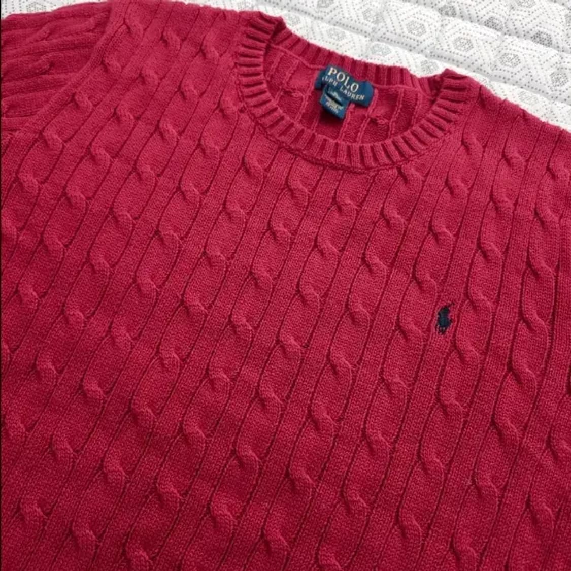 폴로 랄프로렌 키즈 케이블 니트 95 상품이미지5