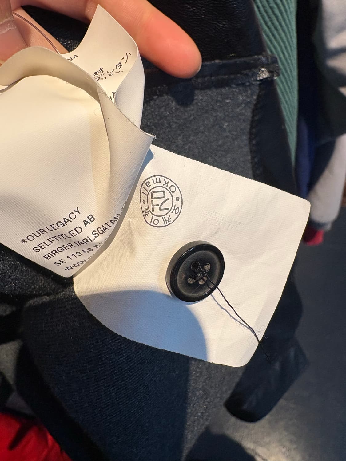 아워레가시 코코 70s 레더 셔츠 A2828 상품이미지7