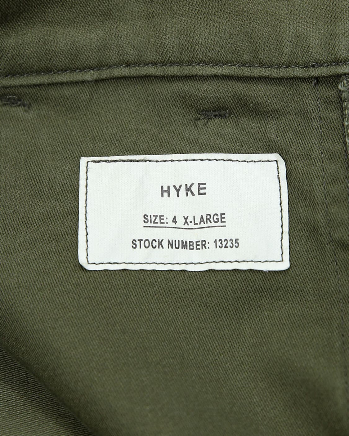 HYKE Back Satin Baker Pants 상품이미지5
