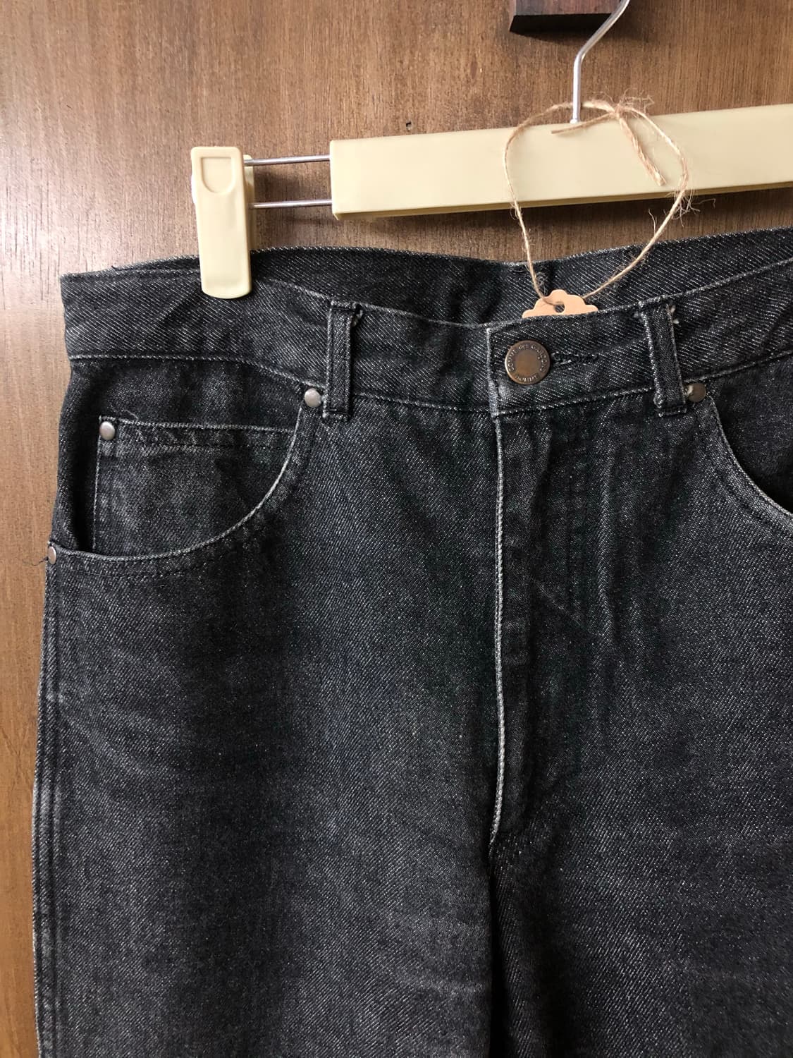 Comme des garcons homme 블랙 워싱 데님 S 상품이미지5