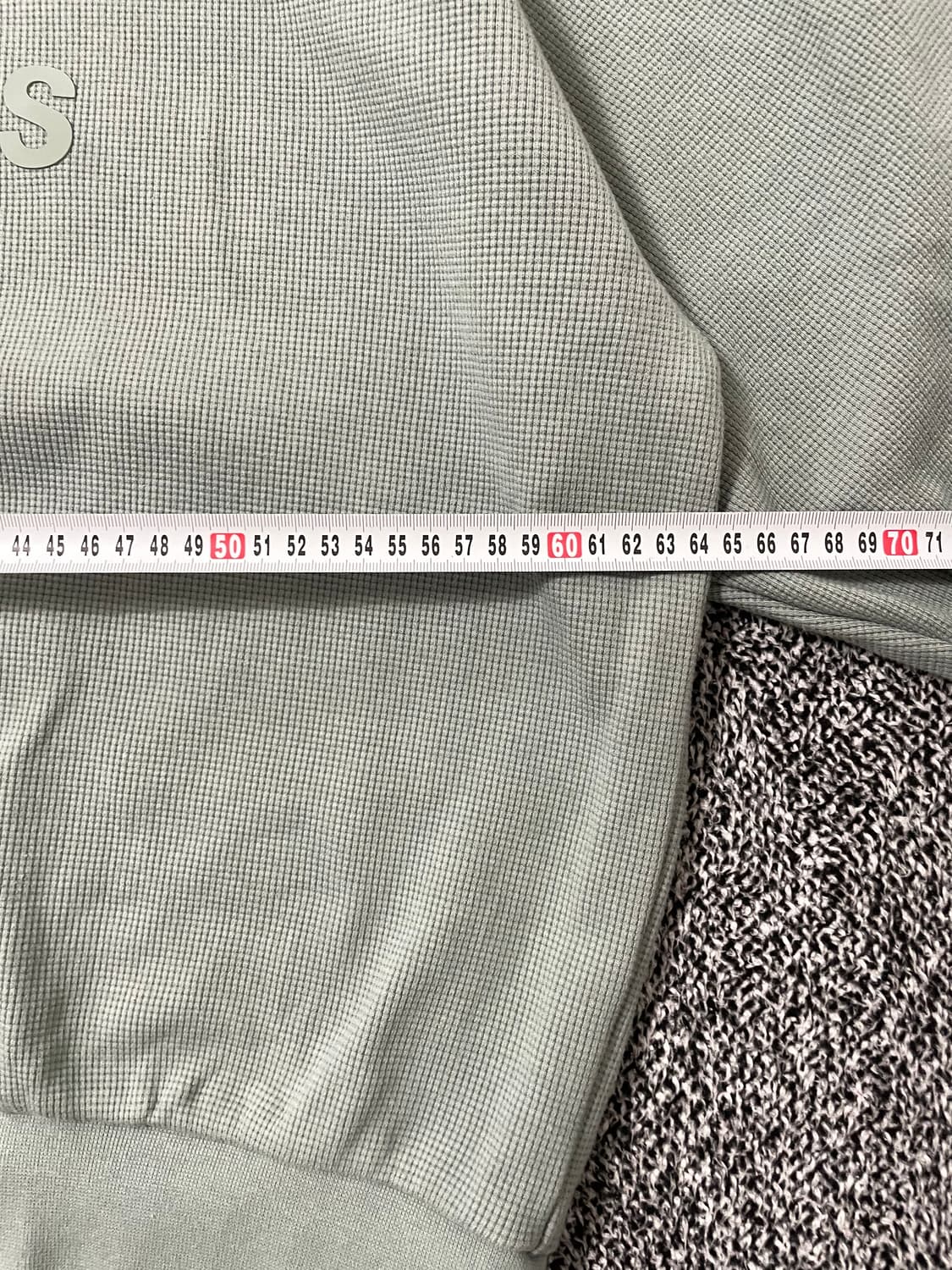 빈티지9. 피어오브갓 에센셜 23SS 와플 헨리 럭비 셔츠 맨투맨 스웻 상품이미지5