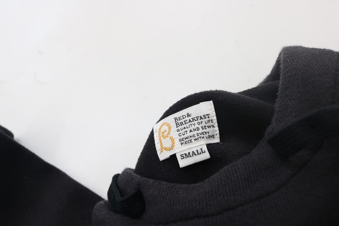 베드앤브렉퍼스트 재팬 메이드 하이넥 후드티 (S) 상품이미지6