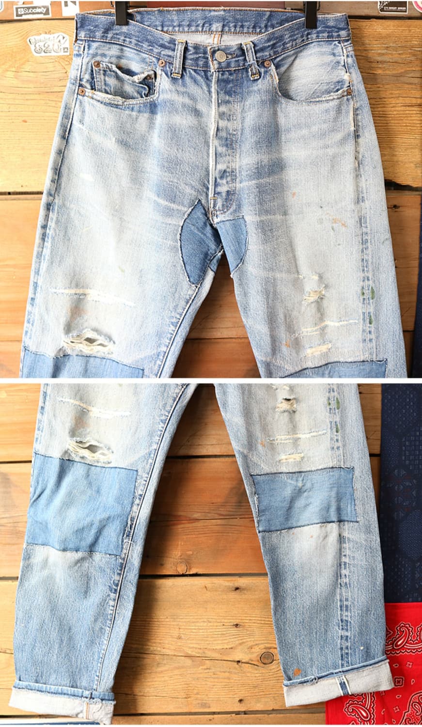  60s levis501 bigE  60년대 리바이스 501 빅E LVC 상품이미지3