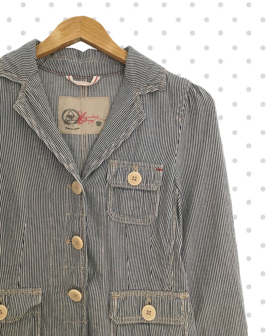 Y2K stripe club set (2p) 상품이미지7