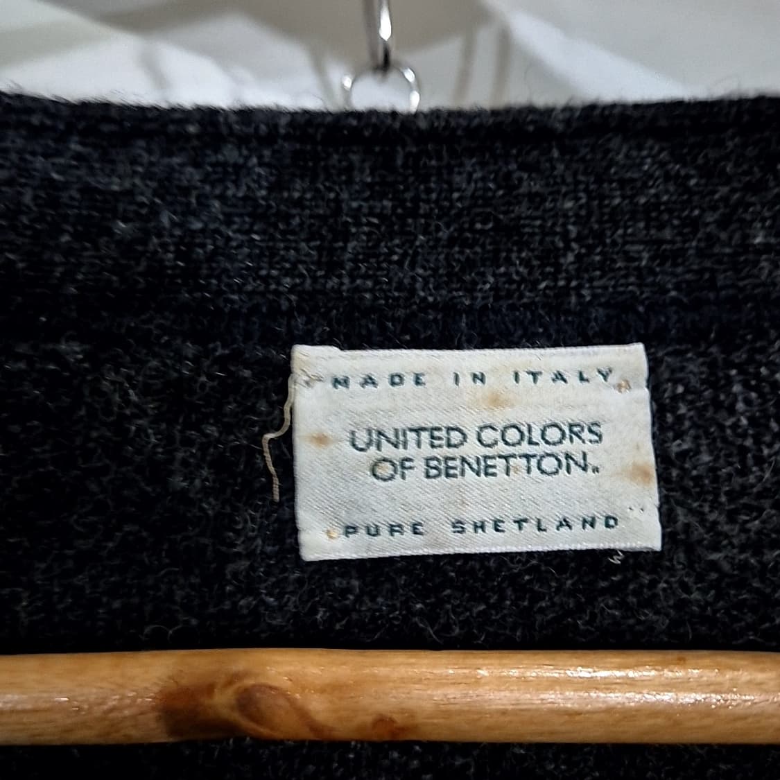 베네통 퓨어 세틀랜드 가디건 상품이미지5