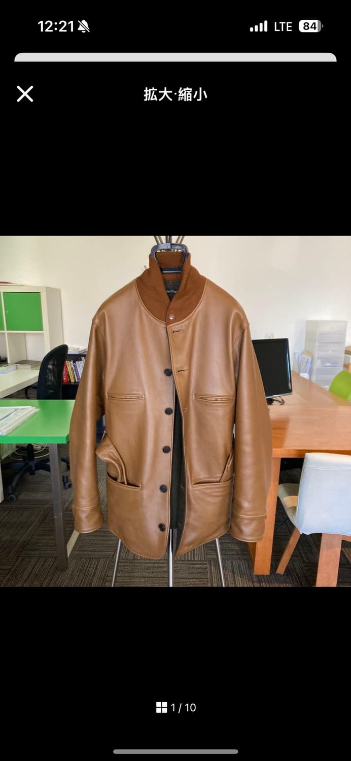 (40) 웨어하우스 lot 2204 가죽 코트자켓 상품이미지2