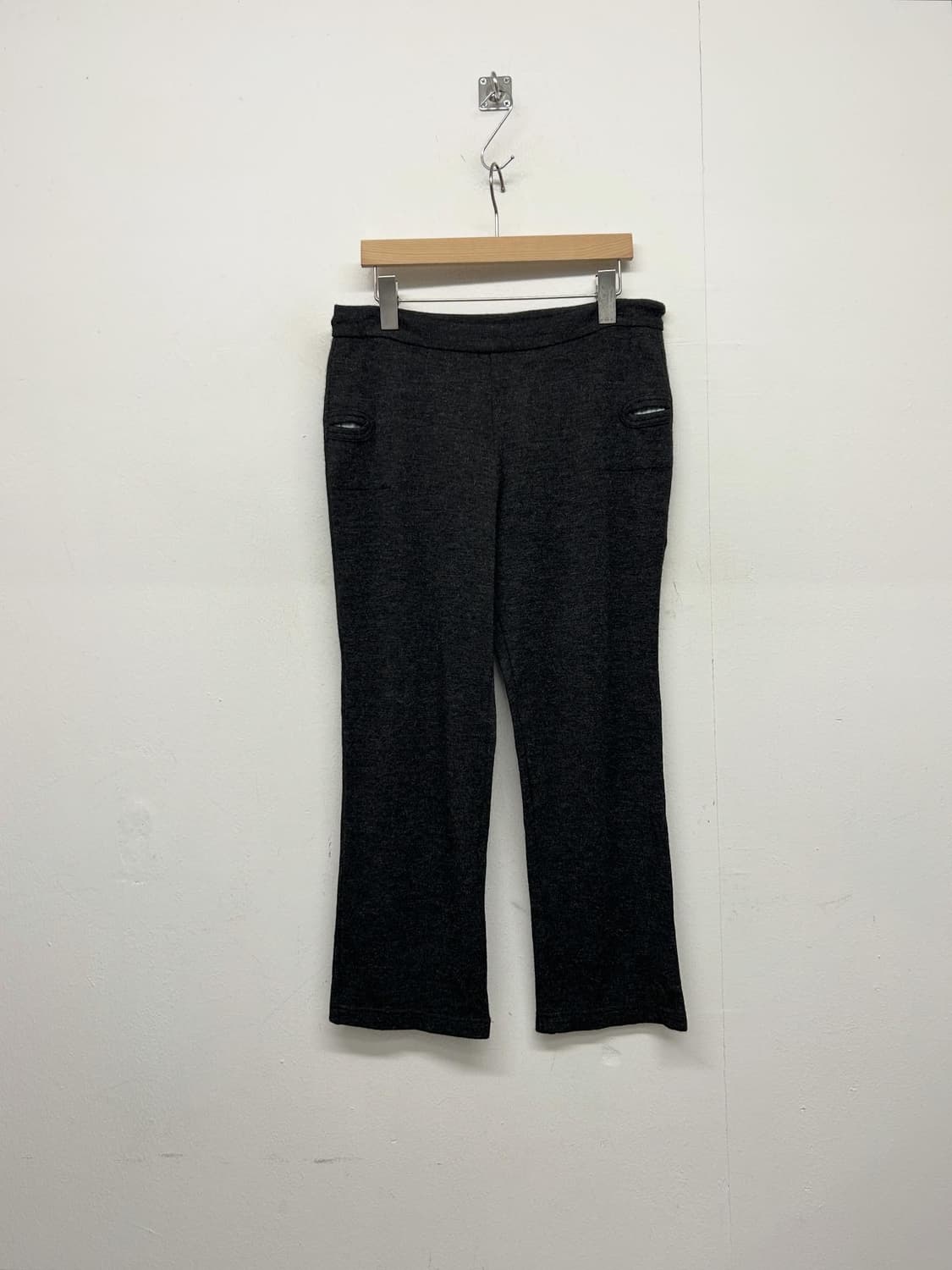 Y’s by 요지야마모토 9부 울 팬츠 상품이미지1