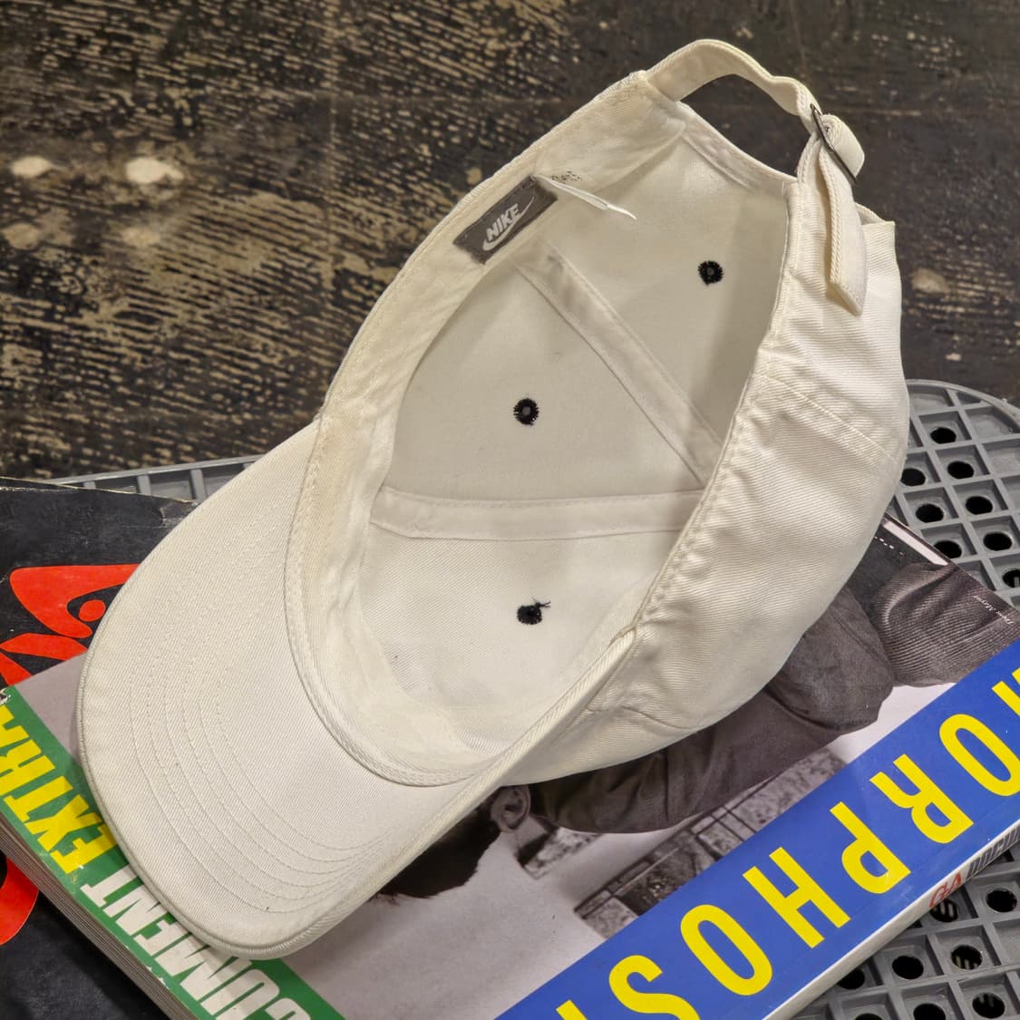 나이키 에어 화이트 볼캡 모자 상품이미지4