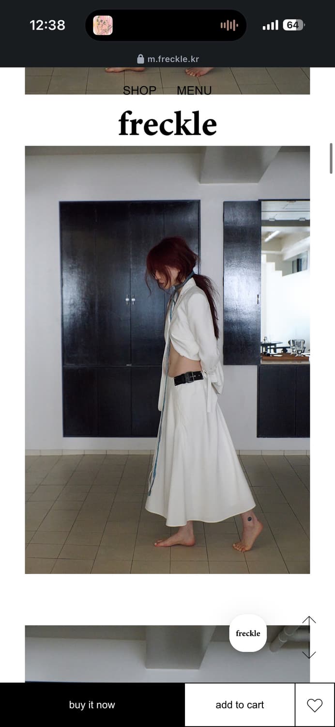 프레클 flare skirt 상품이미지1