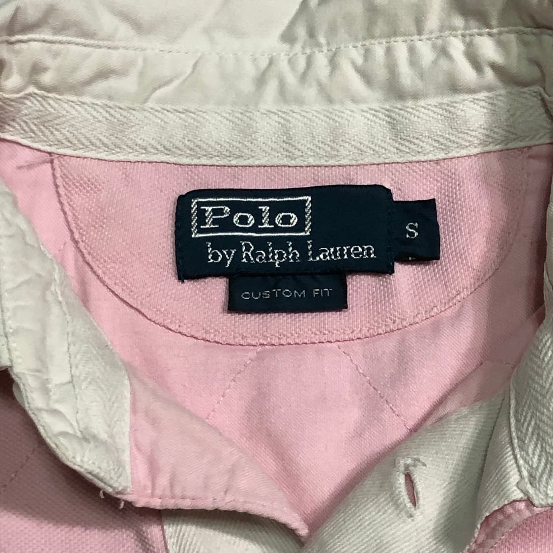 폴로 랄프로렌 빅포니 딸기우유 배색 반팔티 상품이미지4